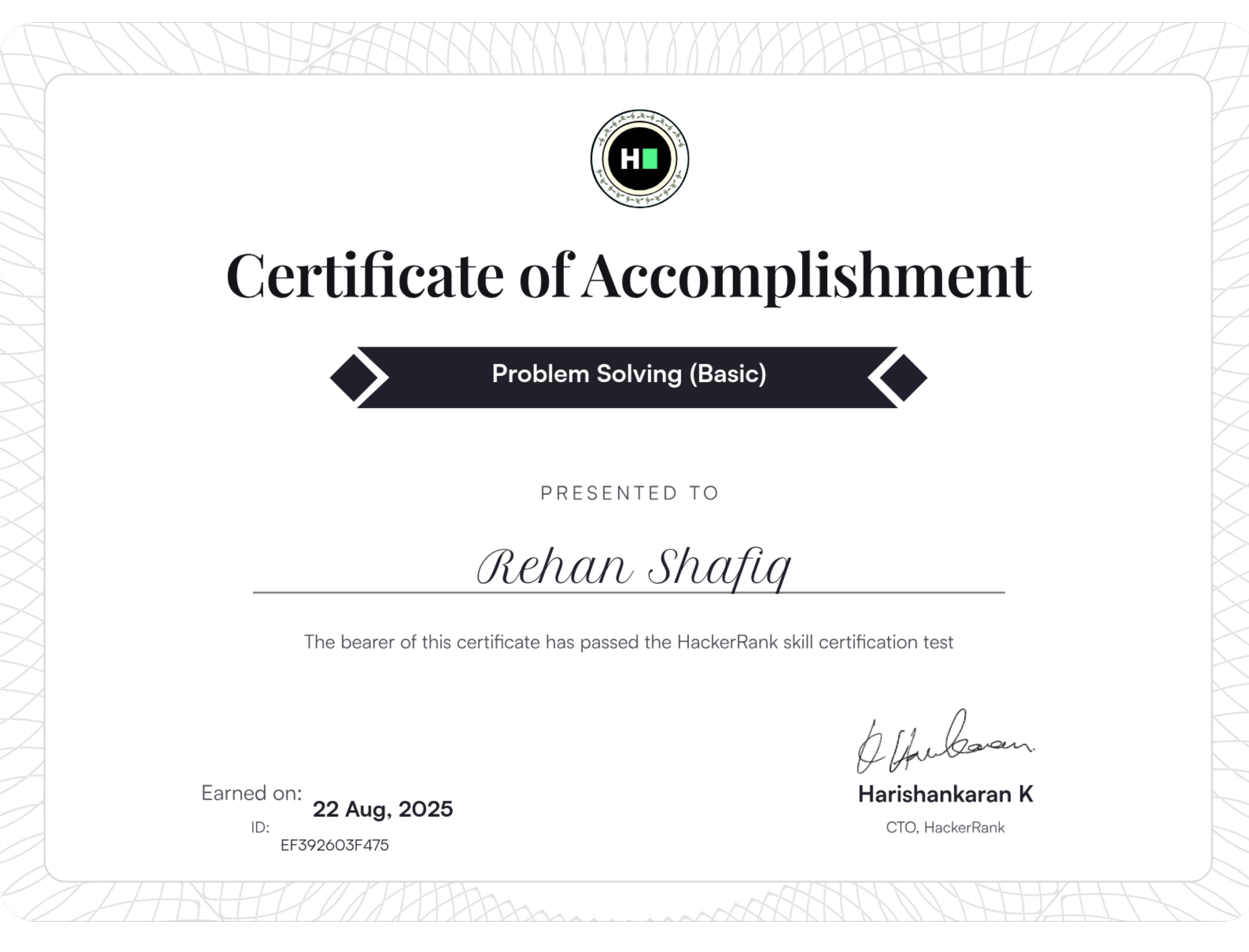 AI Certificate